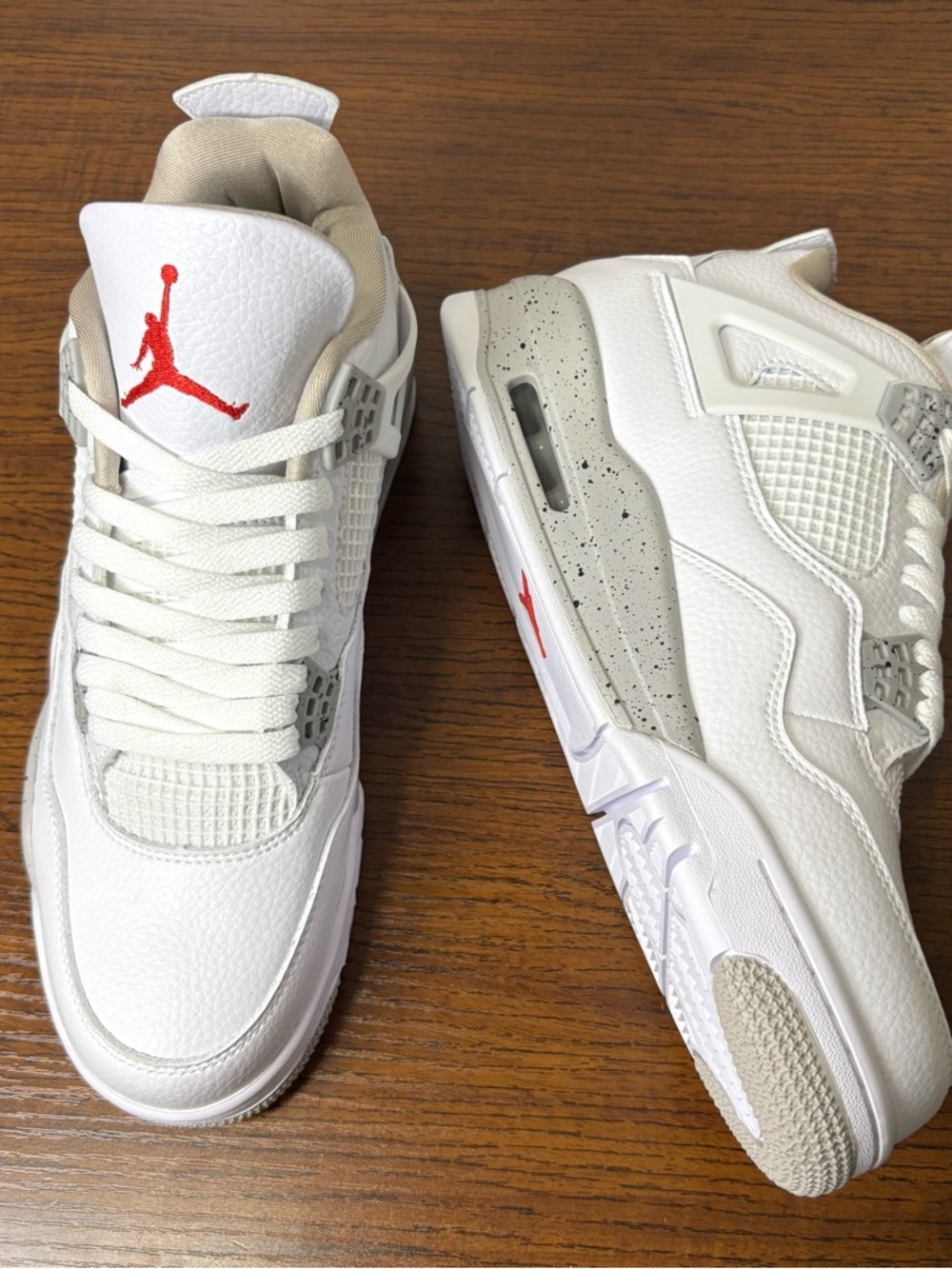 Air Jordan 4 Retro ‘White Oreo’ 2021 -Men's Athletic Shoes Sneakers - Picture 2 of 5